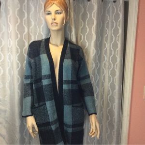 Plush Long Cardigan
